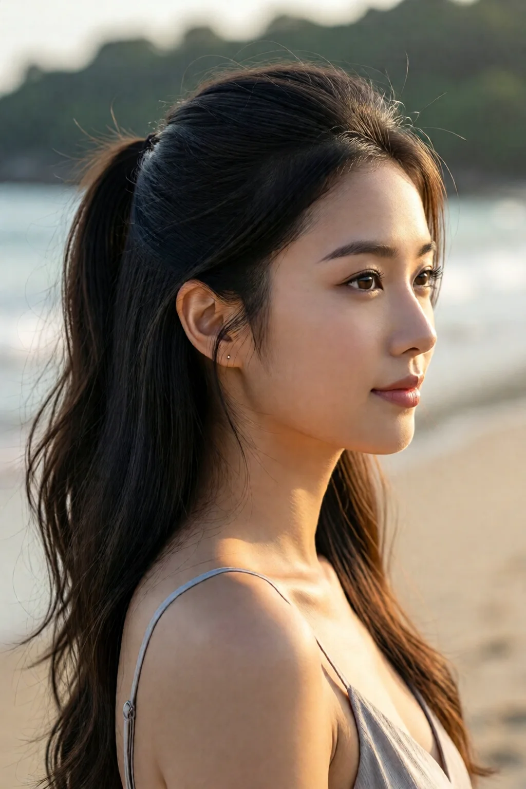 beach vacation hairstyles easy care