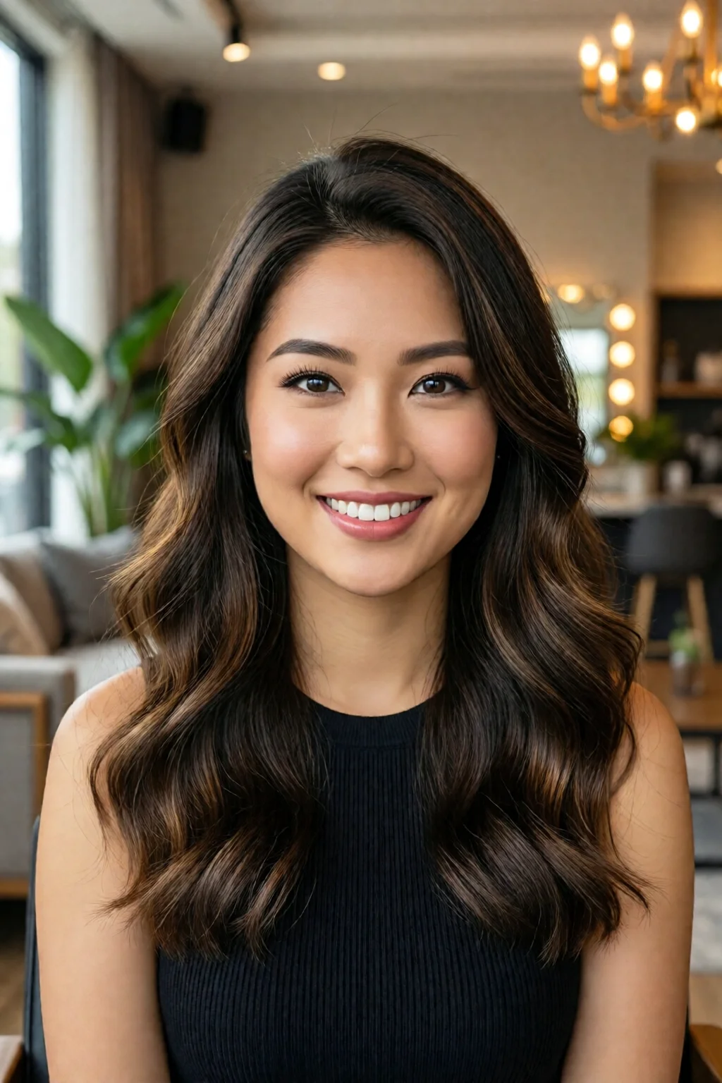 best hairstyles for round face women