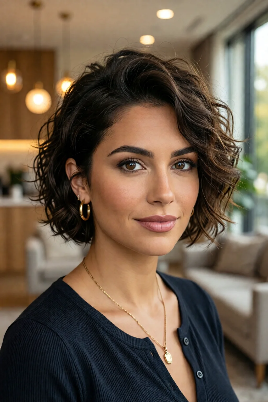best short hairstyles for curly hair