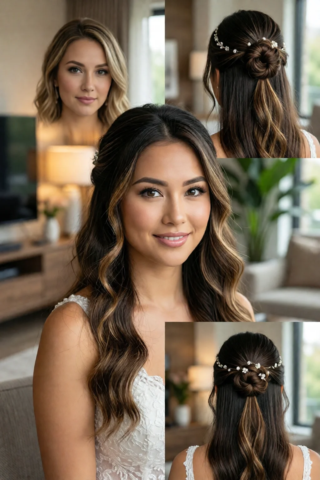 bridesmaid hairstyles ideas and inspiration