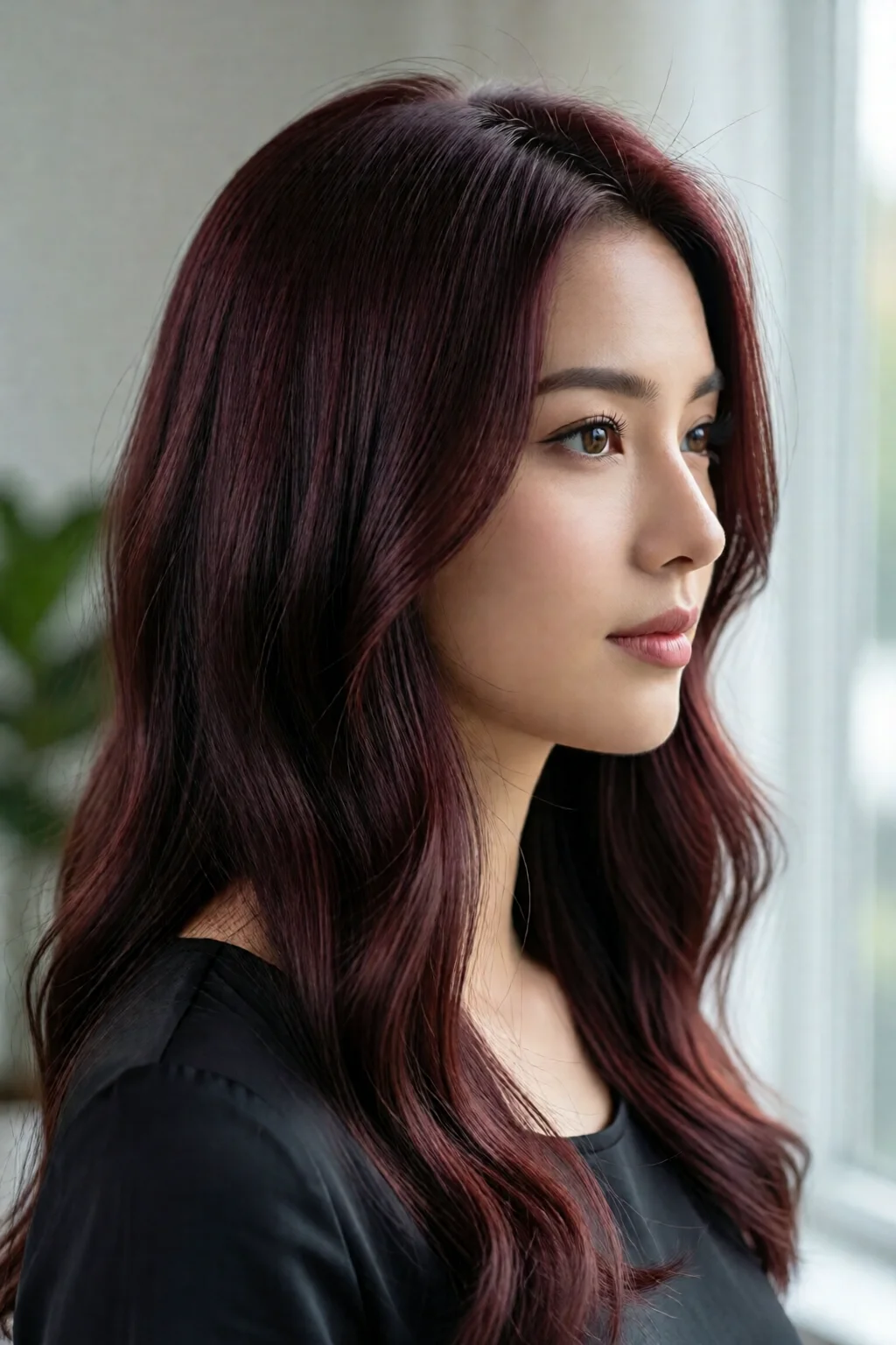 burgundy hair color ideas and styles