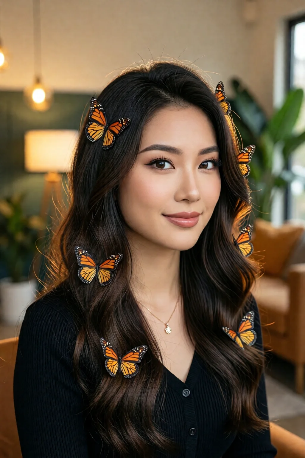 butterfly haircut trending styles