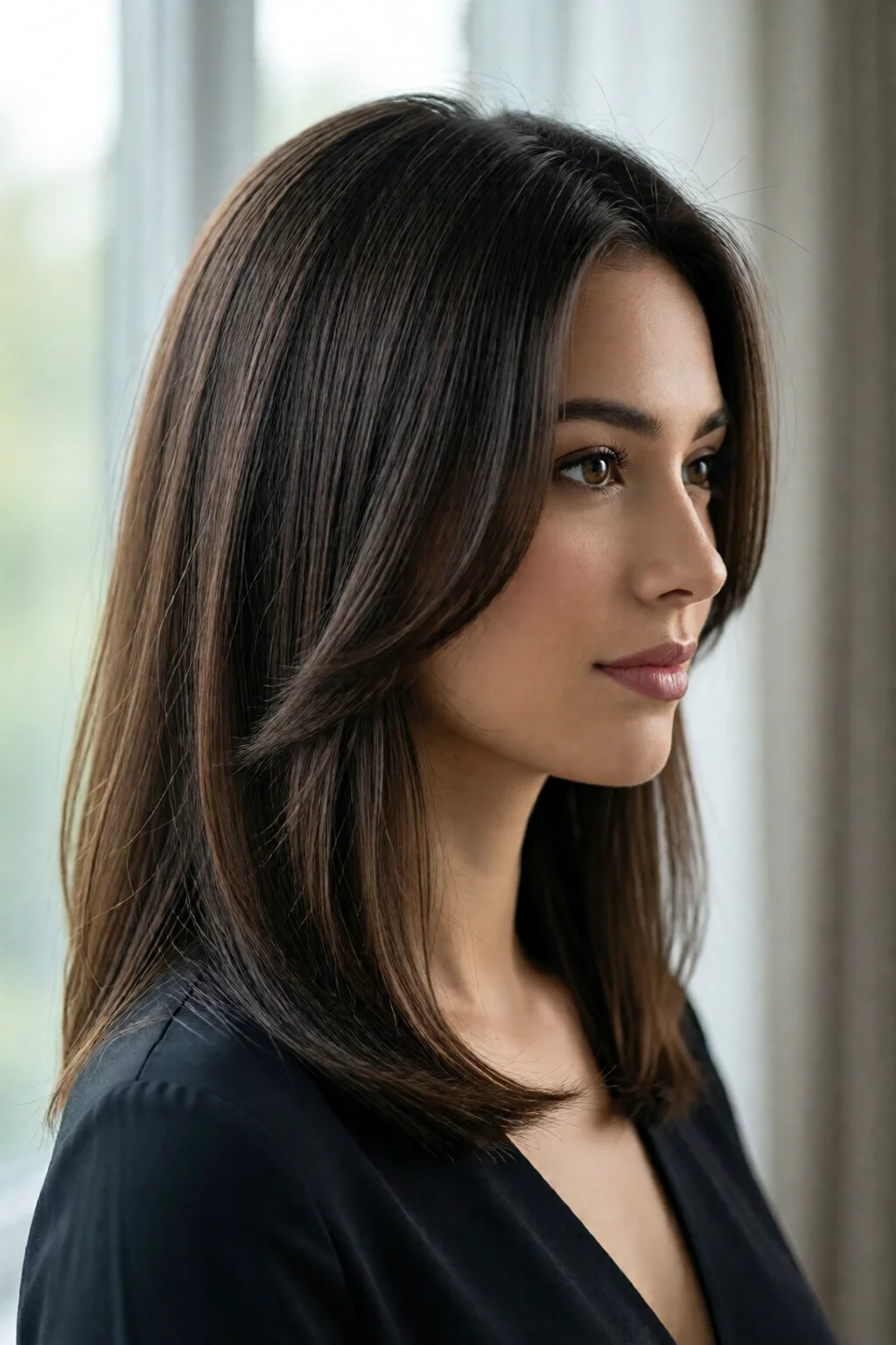 curtain bangs hairstyle ideas