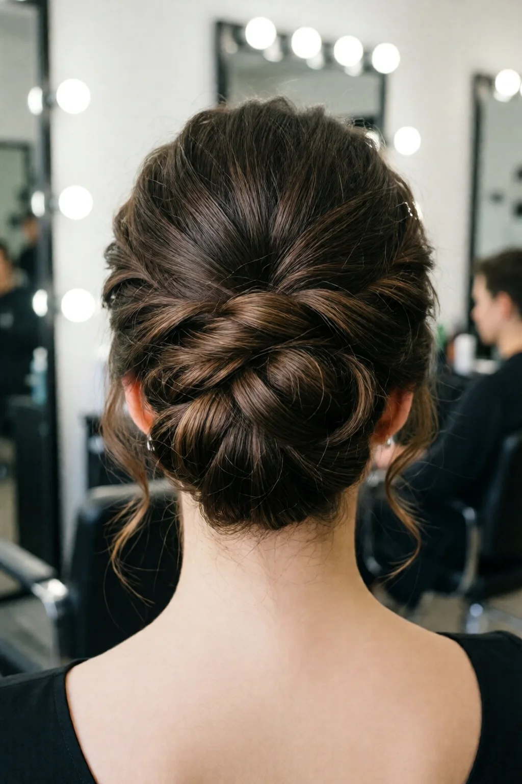 elegant updo hairstyles for formal events
