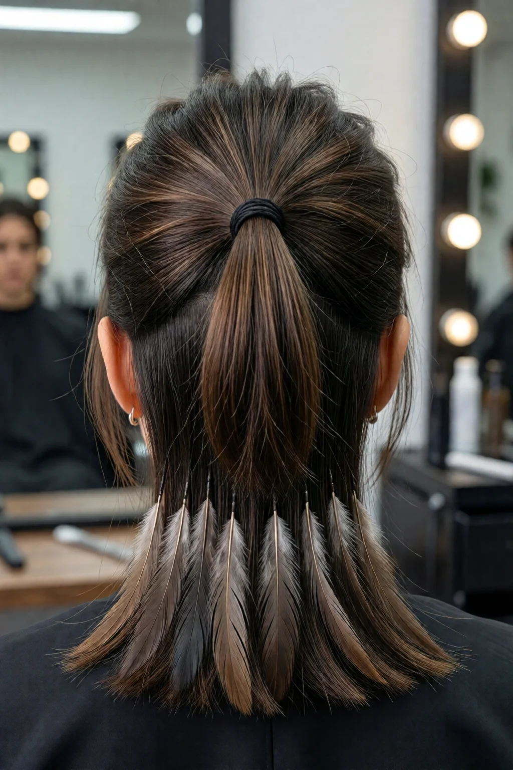 feathered haircuts for women