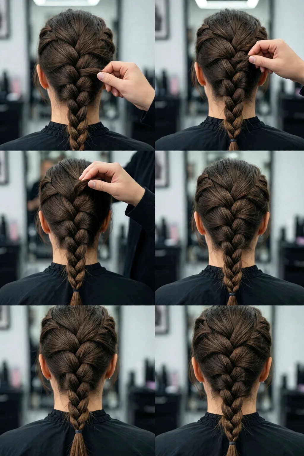 how to do a french braid step by step