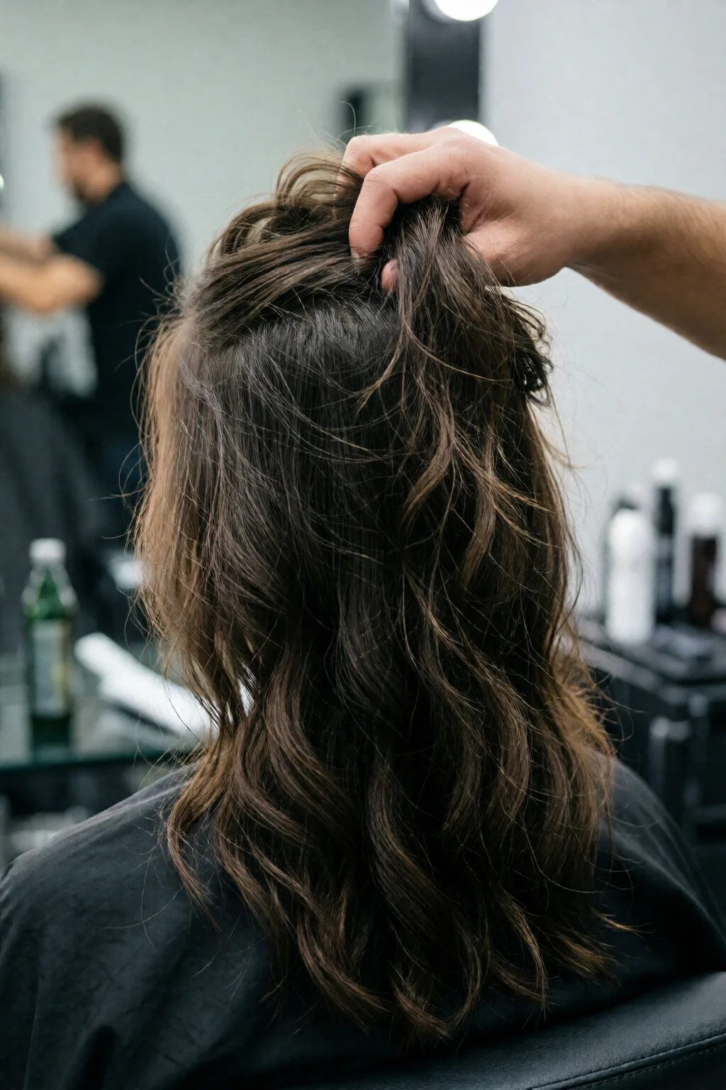 how to air dry hair without frizz