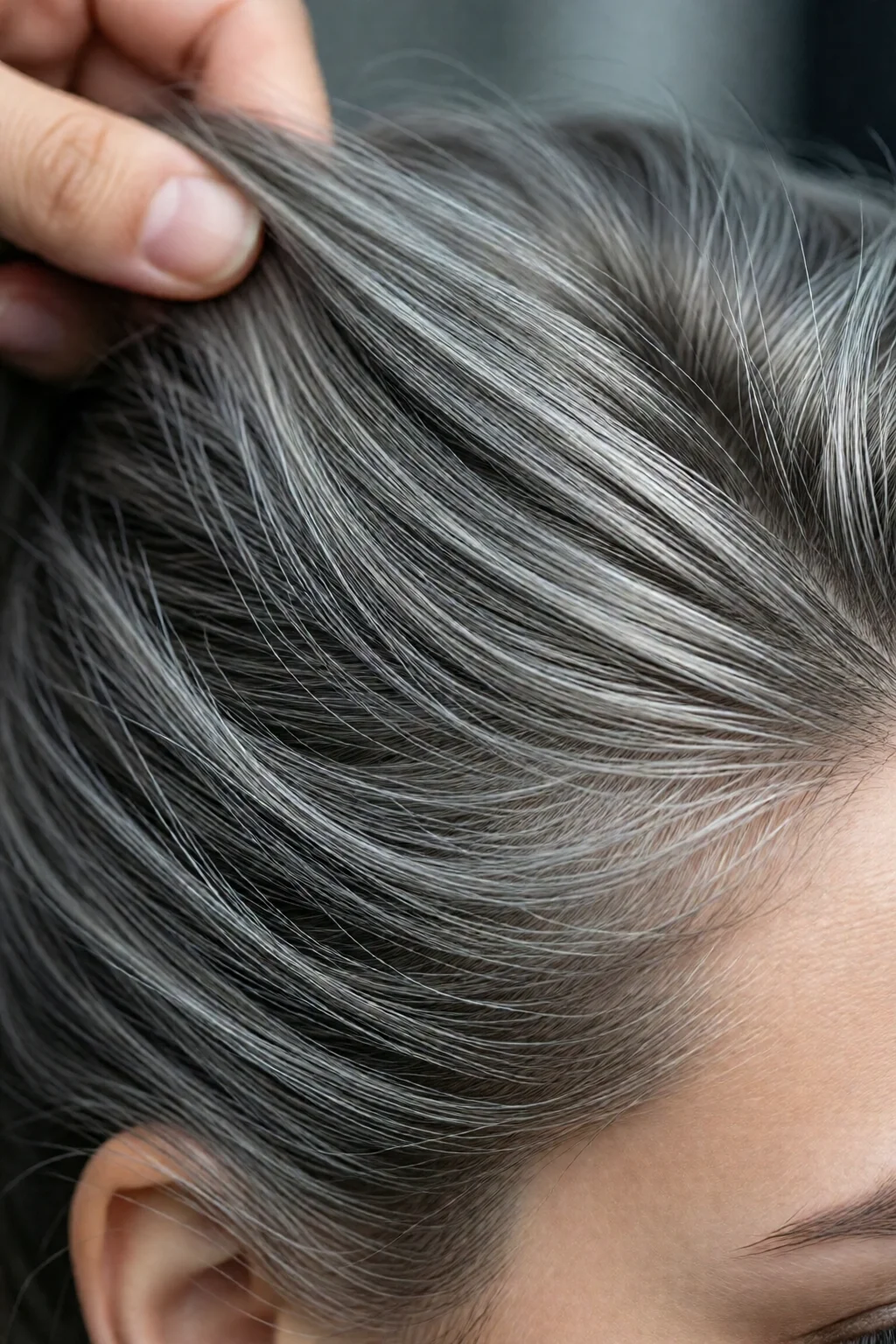 how to cover gray hair naturally