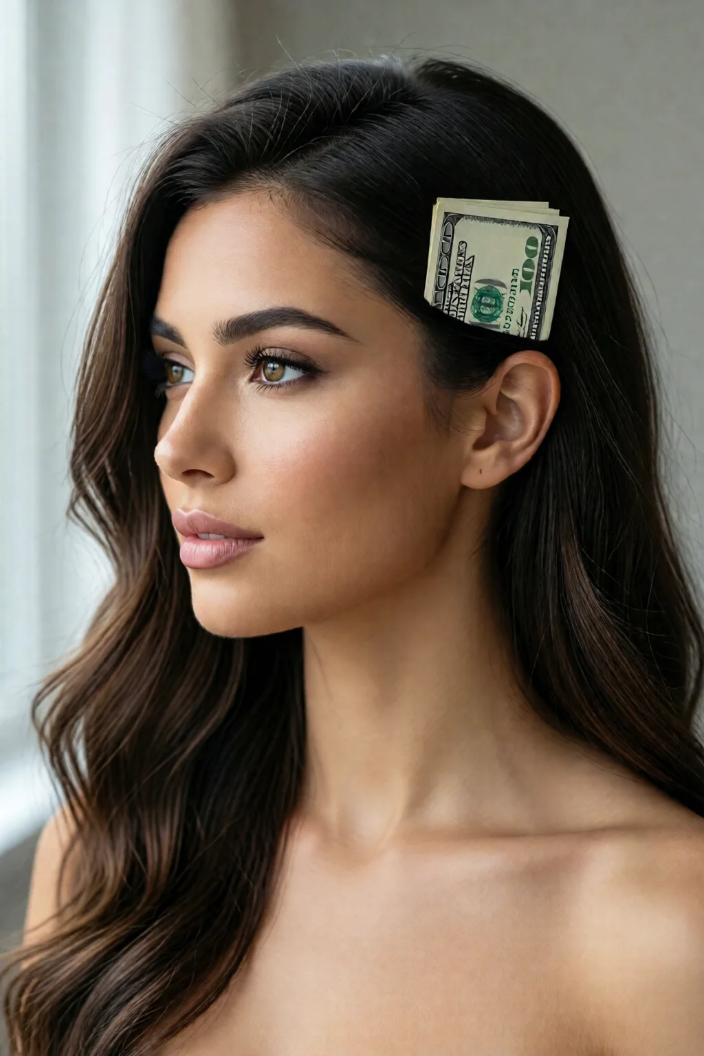money piece hair color trend