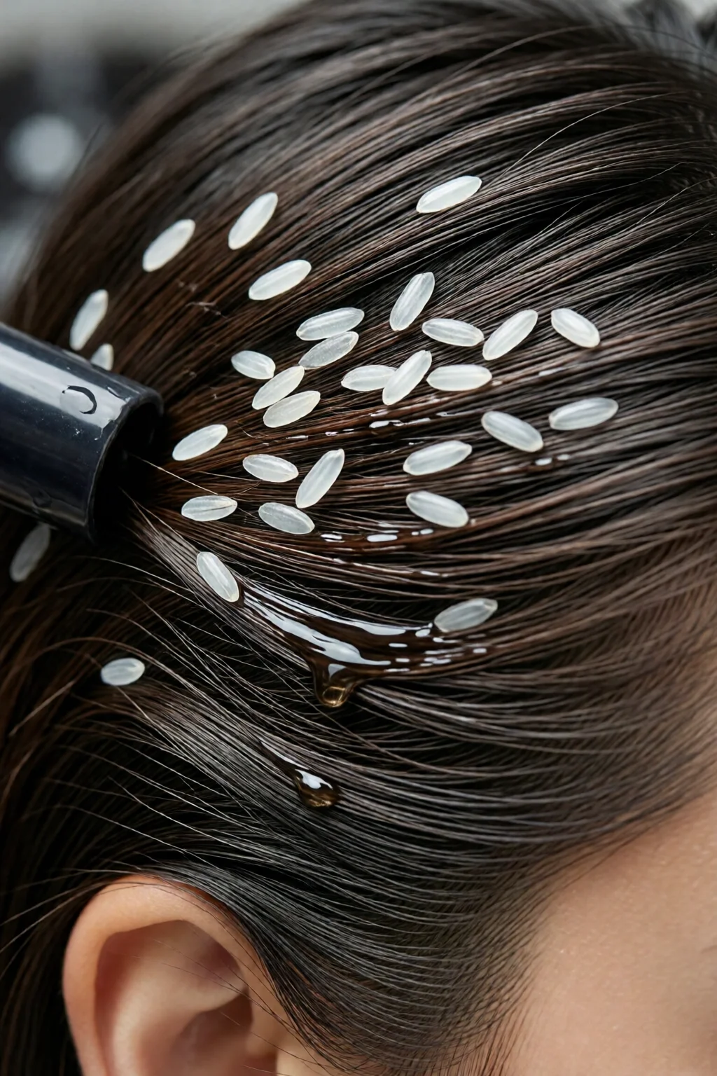 rice water for hair growth benefits