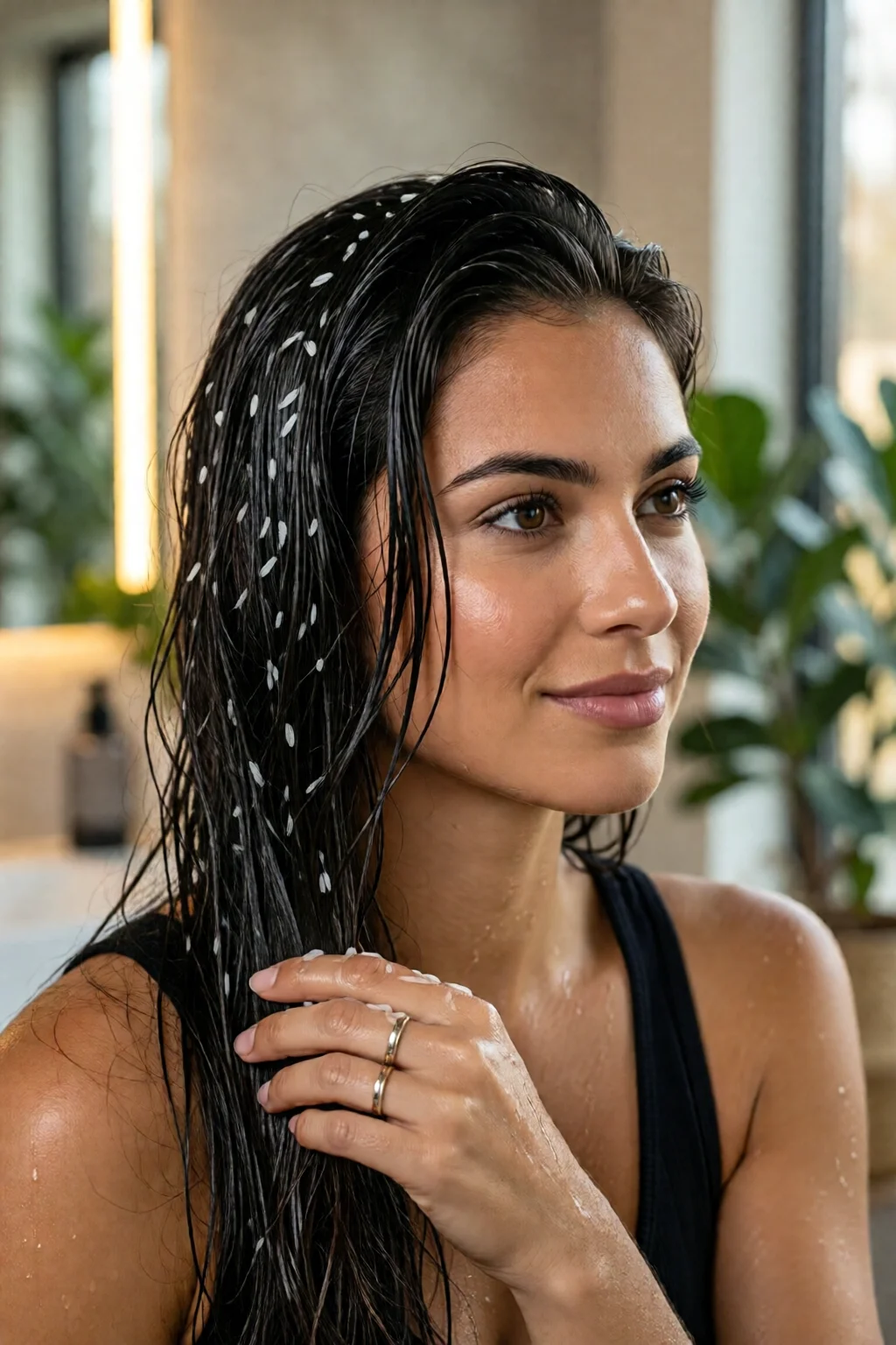 rice water for hair growth benefits