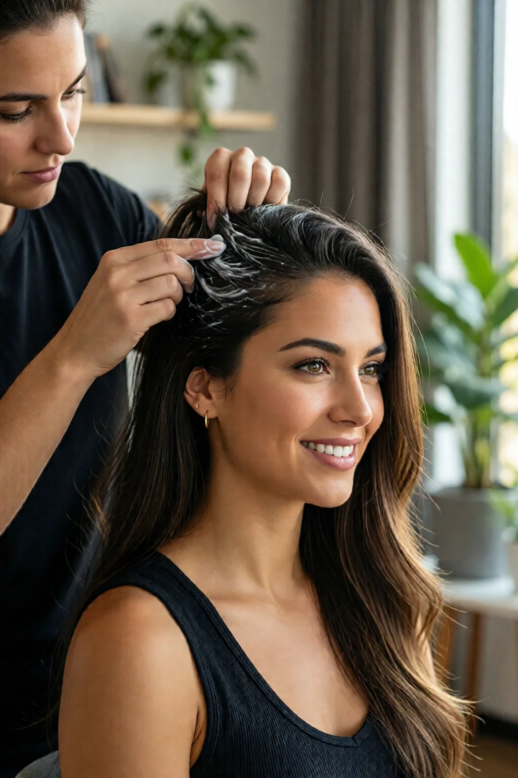 scalp care routine for healthy hair