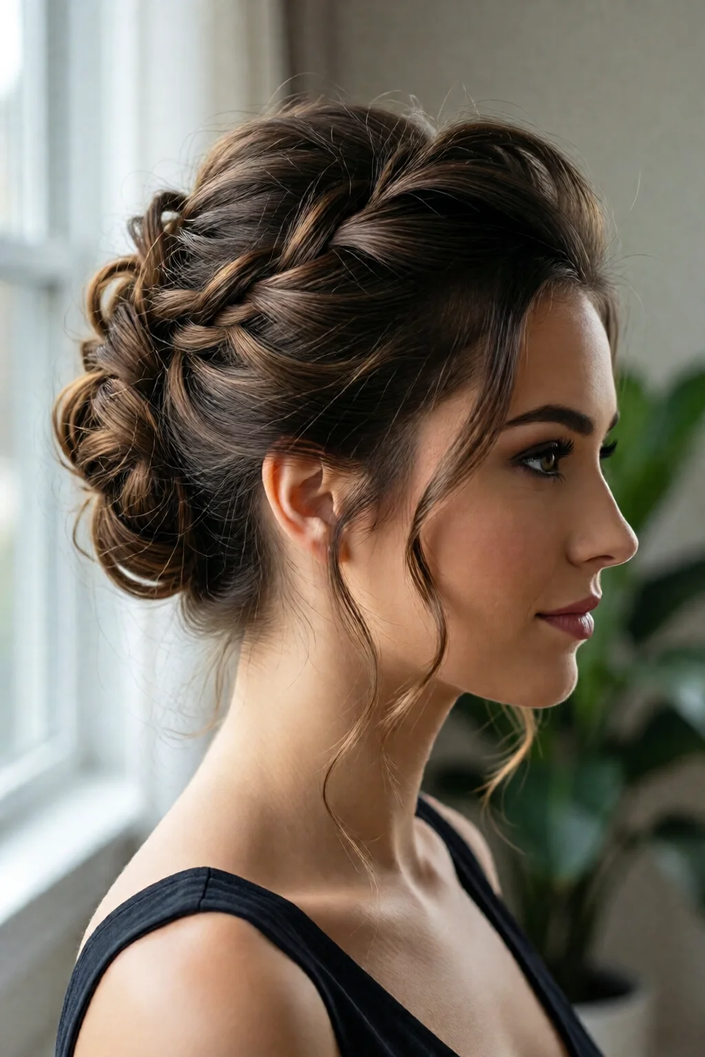 twisted updo hairstyle tutorial