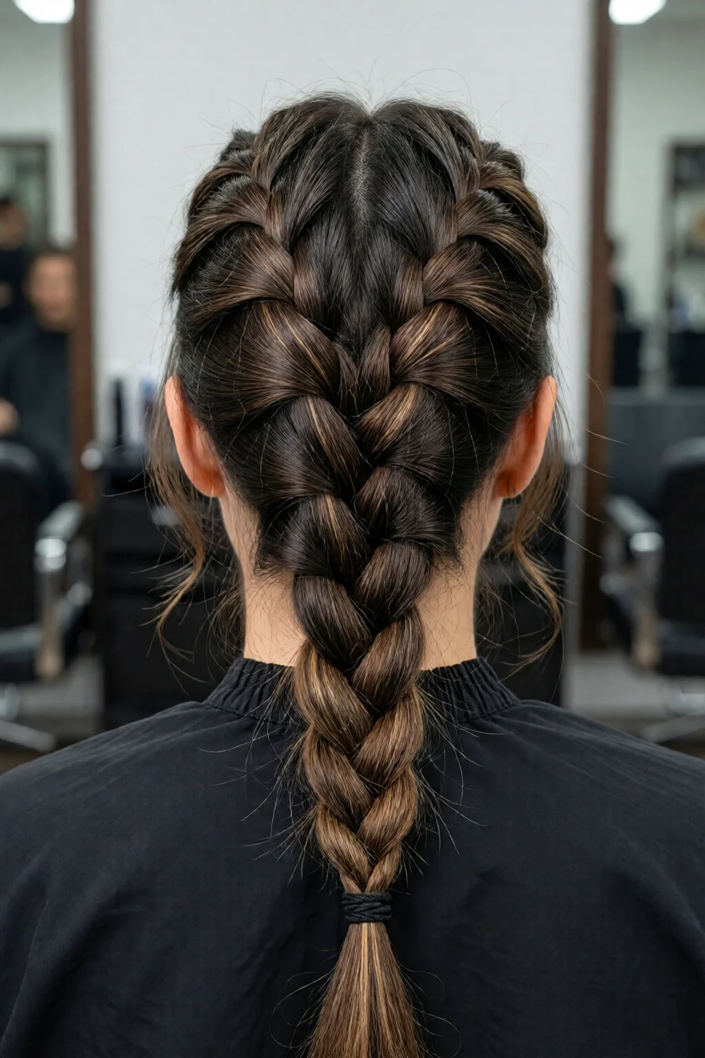 waterfall braid hairstyle tutorial