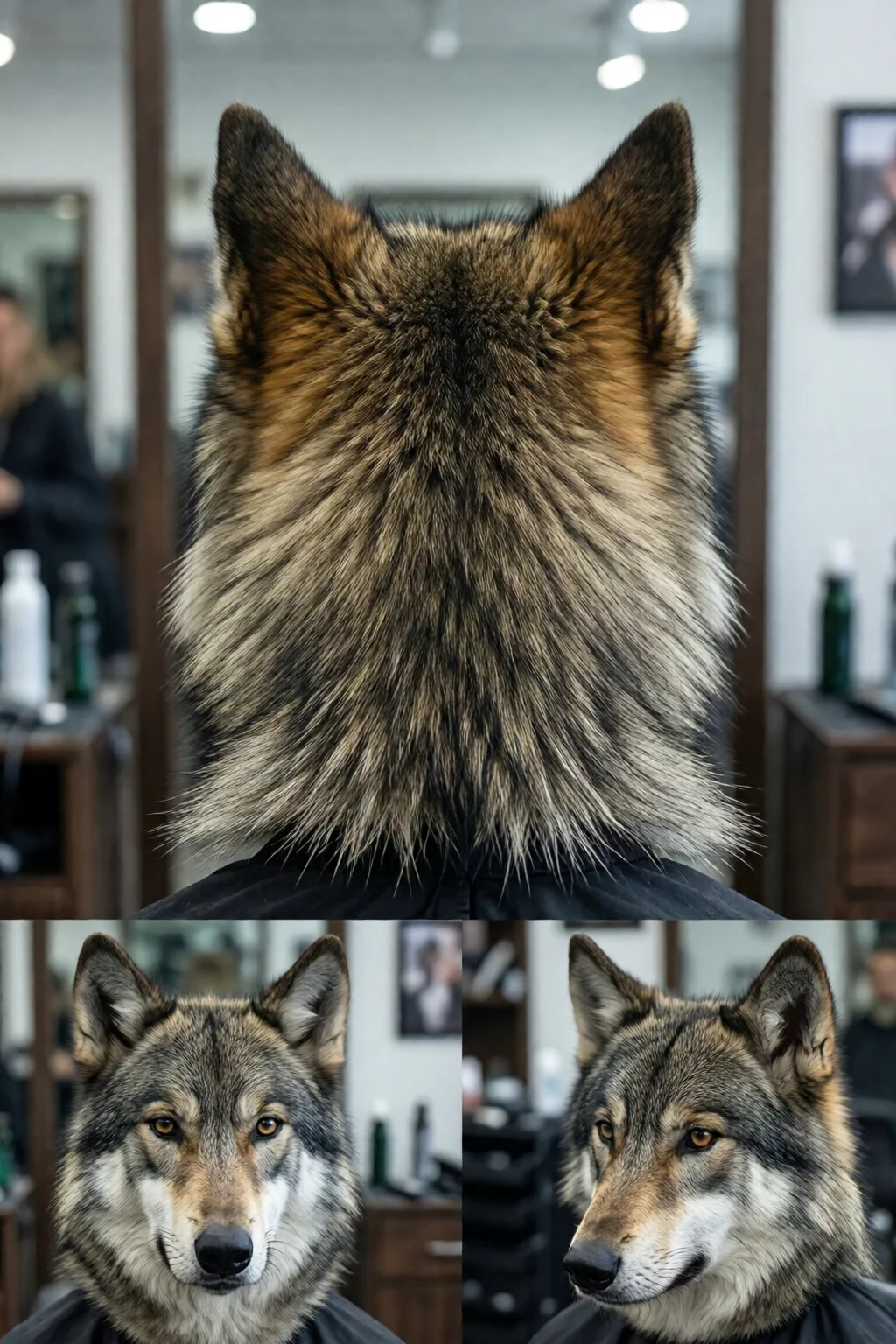wolf cut hairstyle tutorial and ideas