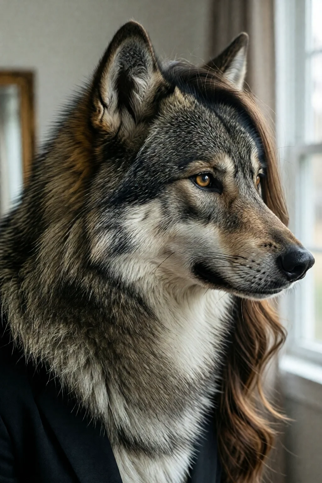 wolf cut hairstyle tutorial and ideas